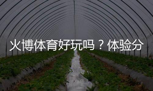 火博体育好玩吗？体验分享