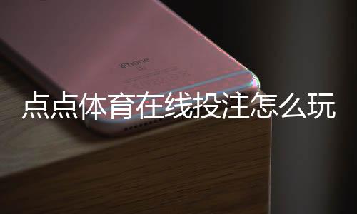 点点体育在线投注怎么玩？新手入门、玩法规则与实战技巧全面解析