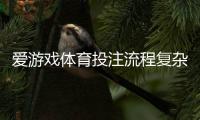 爱游戏体育投注流程复杂吗？新手一看就懂的操作流程与注意事项