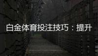 白金体育投注技巧：提升你的胜率！