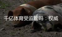 千亿体育受监管吗：权威解读