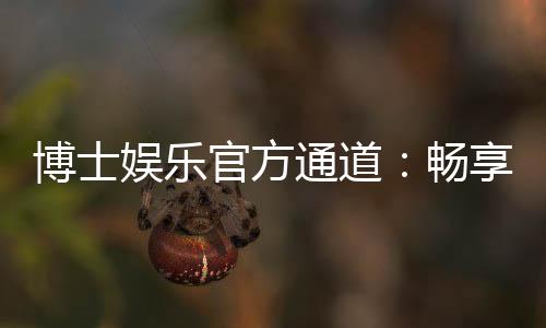 博士娱乐官方通道：畅享高端棋牌与电子游艺的尊贵体验