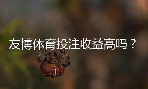 友博体育投注收益高吗？真实收益评测与风险、玩法解析