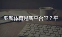 亚新体育是新平台吗？平台背景、合法性与安全性全解析
