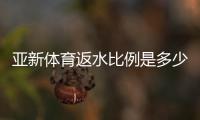 亚新体育返水比例是多少？2026最新返水率、计算方法与领取攻略
