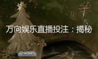 万向娱乐直播投注：揭秘高胜率玩家的实战技巧与策略分享