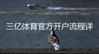 三亿体育官方开户流程详解：新手注册步骤与注意事项全攻略