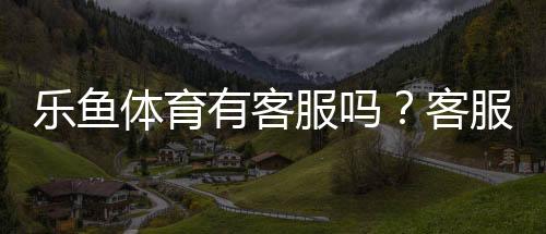 乐鱼体育有客服吗?客服渠道、联系方式与常见问题处理全解析