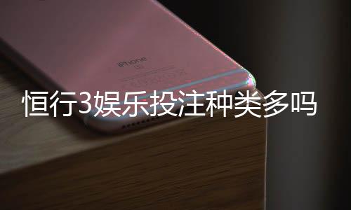 恒行3娱乐投注种类多吗？带你探索丰富多样的游戏选择