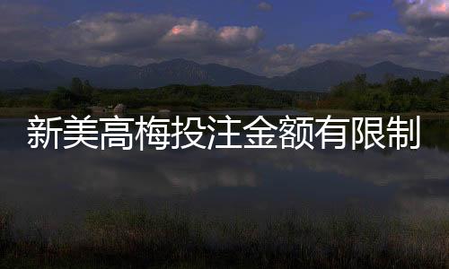 新美高梅投注金额有限制吗？详细解读平台规则与限额标准
