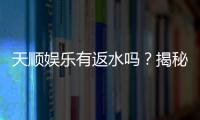 天顺娱乐有返水吗？揭秘返水优惠与玩法攻略