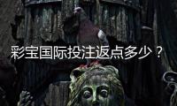 彩宝国际投注返点多少？高额返点等你来赚取