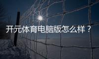 开元体育电脑版怎么样？玩家真实体验与详细评测