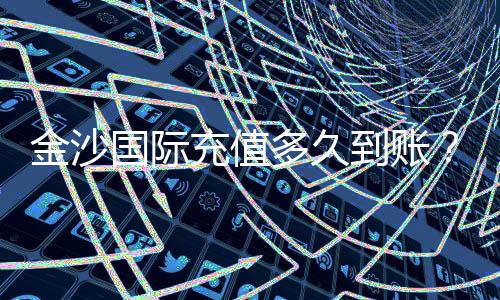 金沙国际充值多久到账？实测到账时效与快速入款技巧分享
