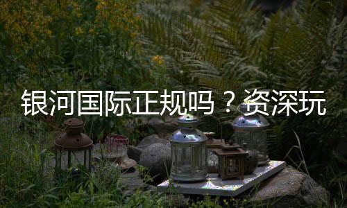银河国际正规吗?资深玩家揭秘平台安全性与游戏体验