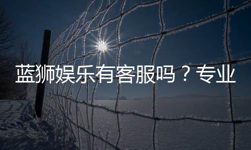 蓝狮娱乐有客服吗?专业客服团队全天候为您服务