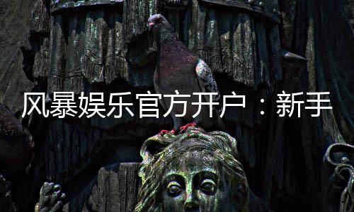 风暴娱乐官方开户：新手必看的注册流程与独家优惠解析