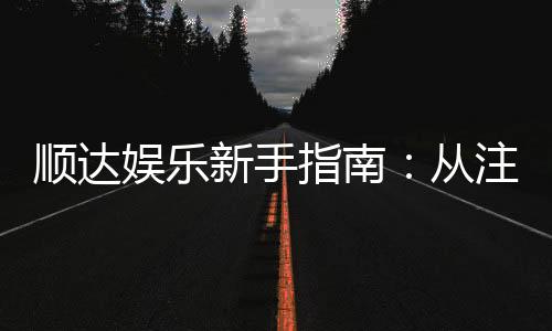 顺达娱乐新手指南：从注册到畅玩的完整攻略