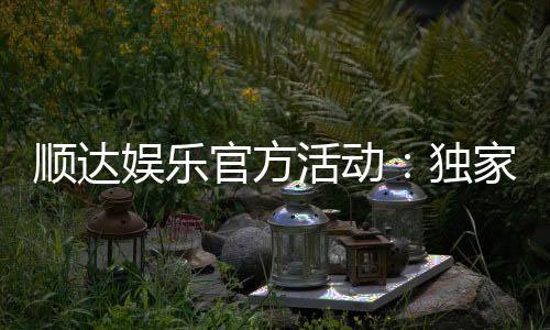 顺达娱乐官方活动：独家优惠与精彩赛事等你来参与