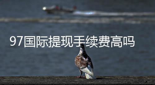 97国际提现手续费高吗？了解一下吧