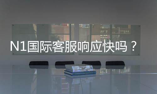 N1国际客服响应快吗？真实响应速度测试与用户反馈全解析
