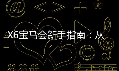 X6宝马会新手指南：从注册到实战的完整攻略