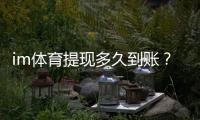 im体育提现多久到账？实测到账时效与提款技巧分享